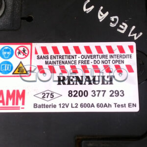 Акумулятор Renault Megane III 8200377293