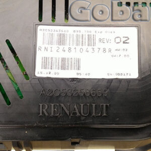 Панель приладів Renault Megane III 1.5 dci