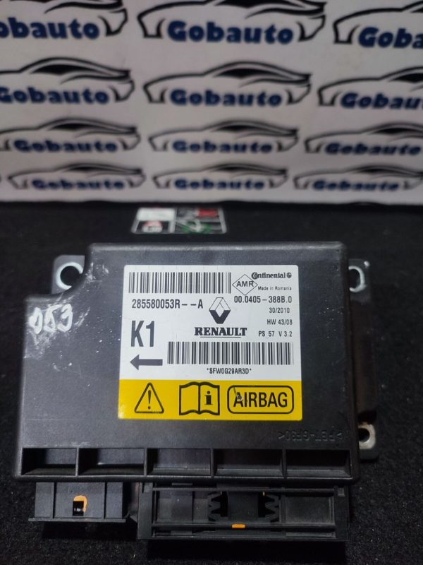 Б/У Блок управління подушки безпеки AIRBAG RENAULT MEGANE III CABRIO Scenic III  Grand III 285580053r