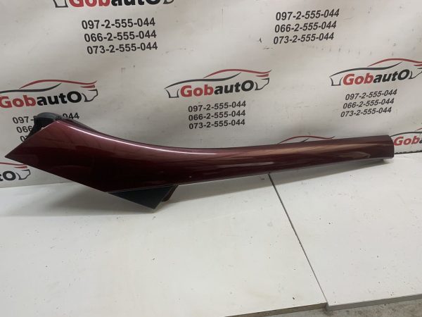 Б/У Накладка стійки кузова ліва колір (TENNM червоний)  RENAULT SCENIC III XMO М111 768351859R