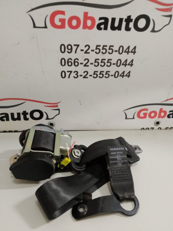 Б/У Ремінь безпеки передній лівий  NISSAN QASHQAI J10  86885BR00B