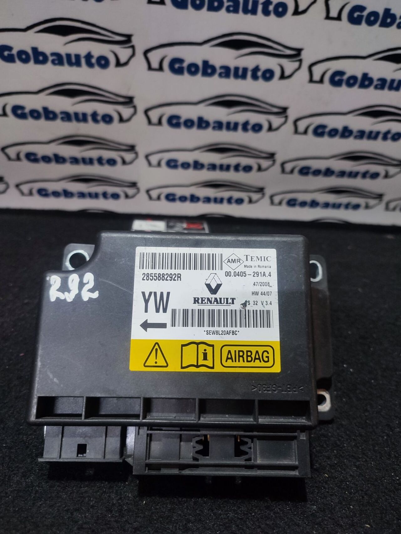 Б/У Блок управління подушки безпеки AIRBAG RENAULT MEGANE III Scenic III Grand III 285588292r