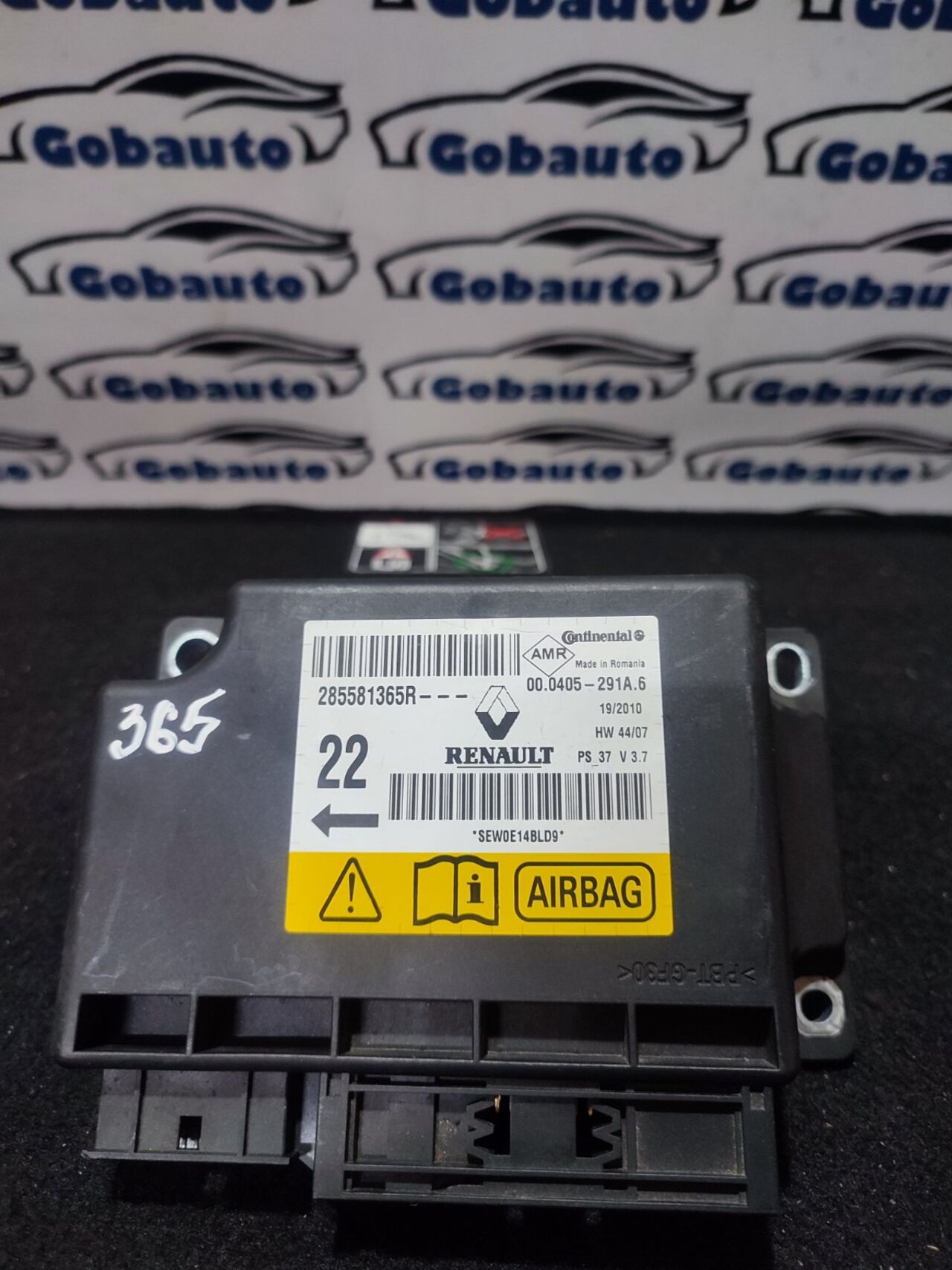 Б/У Блок управління подушки безпеки AIRBAG RENAULT MEGANE III Scenic III Grand III 285581365r