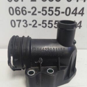 Б/У Патрубок фланець системи охолодження (трійник) MERCEDES A180 W176 A6422001156