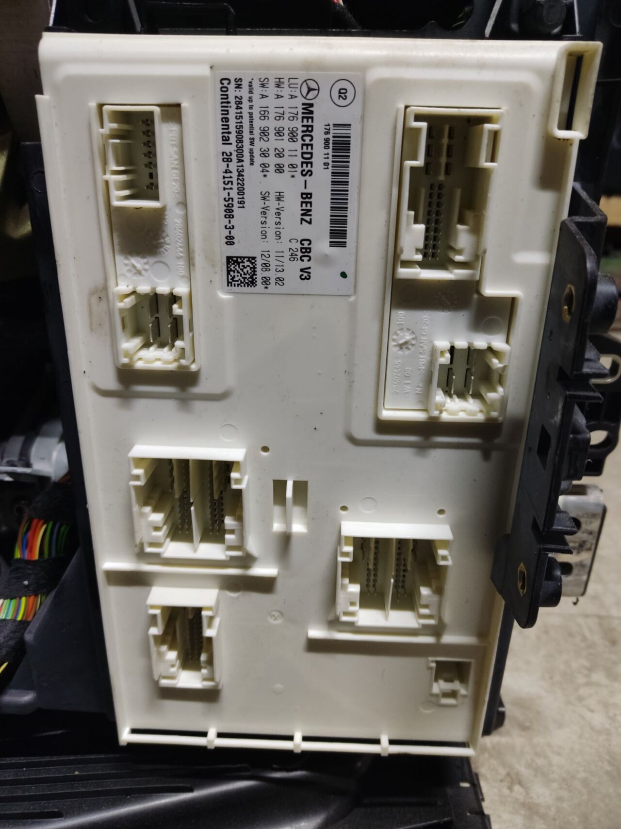 Б/У Модуль комфорту MERCEDES A180 A 176 900 11 01