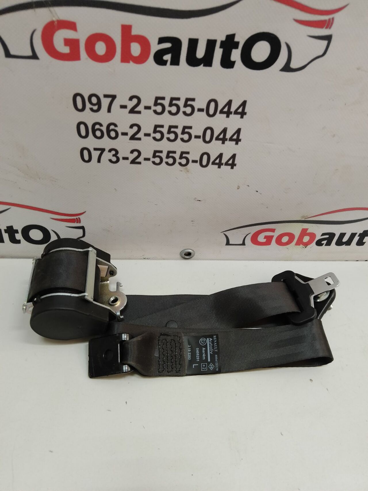 Б/У Ремінь безпеки задній лівий RENAULT SCENIC III XMO М111 888410017R