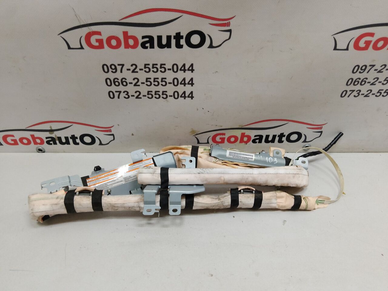 Б/У Подушка безпеки airbag бічна шторка ліва NISSAN JUKE 985P11KA0D