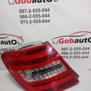 Б/У Стоп фонар фара задній лівий кришки багажника рестайл універсал 2011р MERCEDES C 220 W204 A2048206264