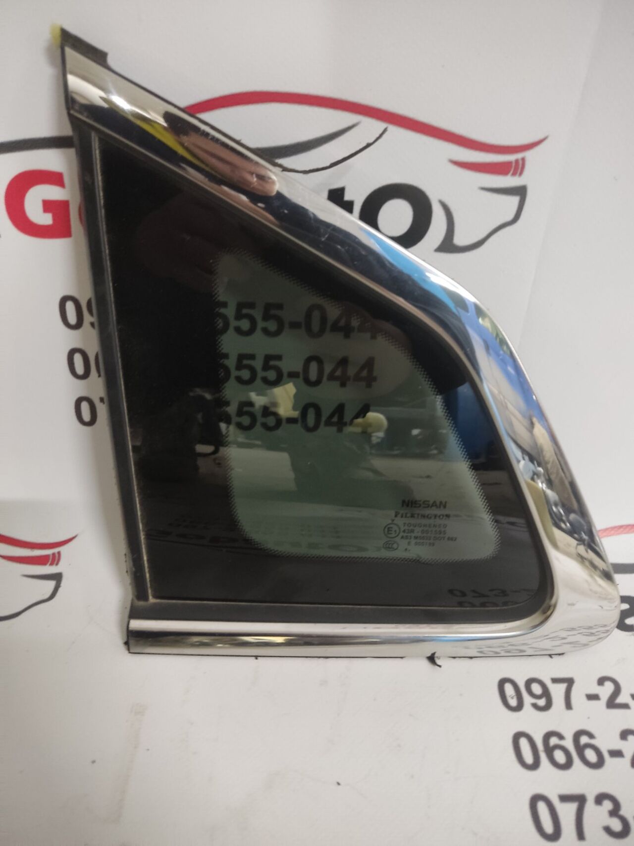Б/У Бокове скло ліве NISSAN QASHQAI J11 43r-001595