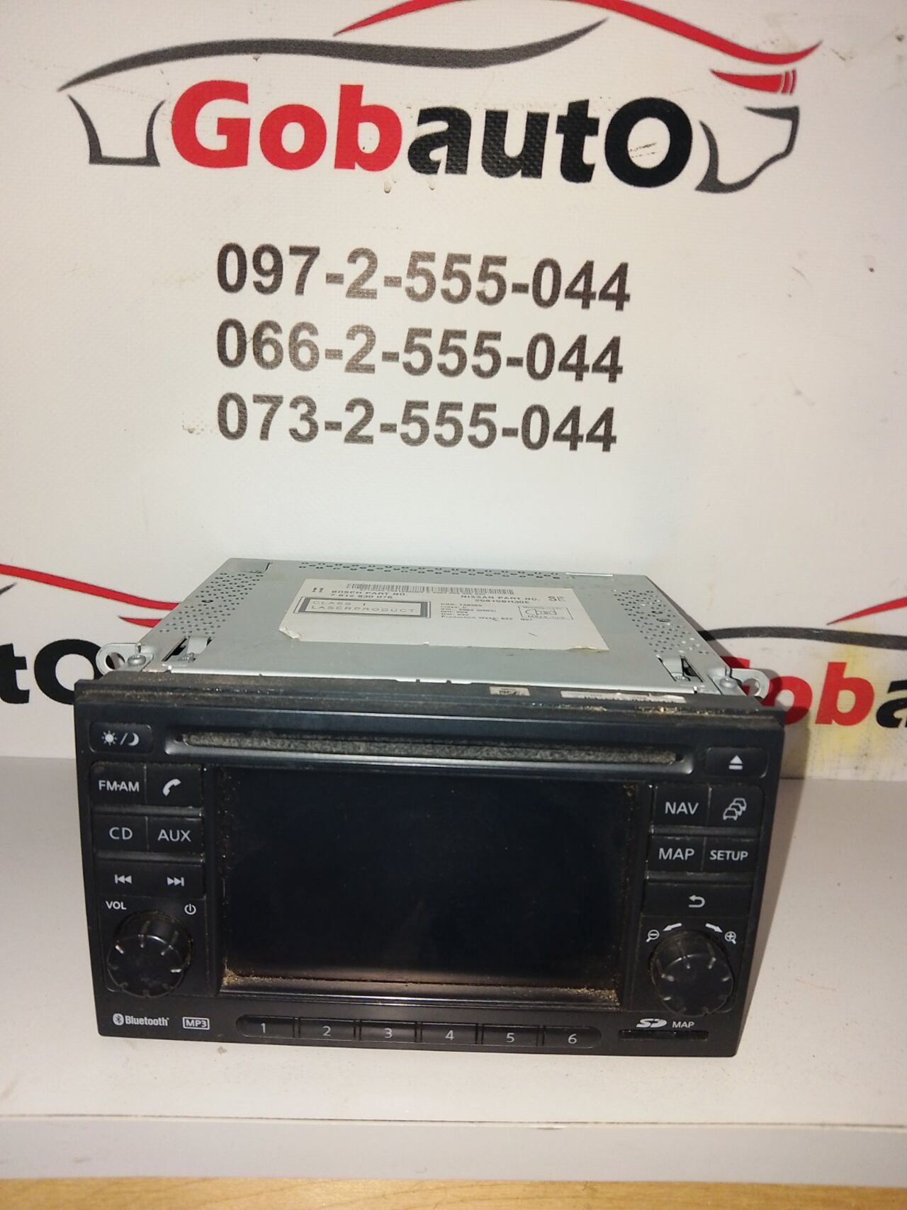 Б/У Автомагнітола навігація NISSAN QASHQAI J10 25915BH30E