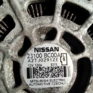Б/У Генератор 1.6dci NISSAN QASHQAI 23100BC00A